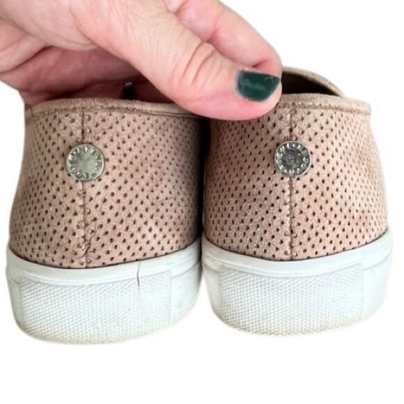 Steve Madden Taupe Perforated Slip-On Sneakers | Size 7 - Picture 7 of 11